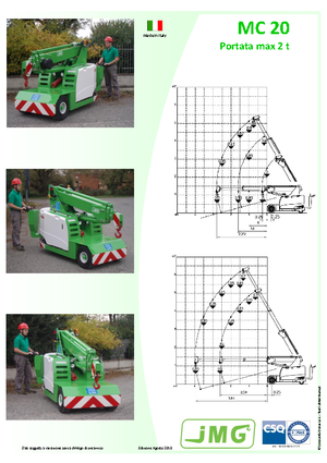 Industrie-Mobilkrane JMG MC 20
