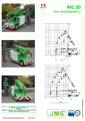 Industrie-Mobilkrane JMG MC 20