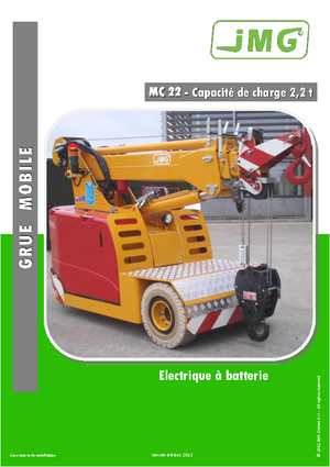 Industrie-Mobilkrane JMG MC 22