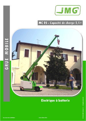 Industrie-Mobilkrane JMG MC 25