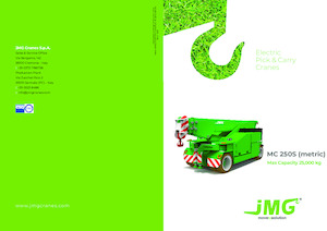 Industrie-Mobilkrane JMG MC 250S