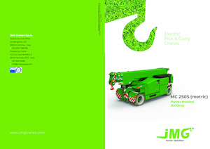 Industrie-Mobilkrane JMG MC 250S