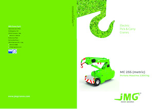 Industrie-Mobilkrane JMG MC 25S