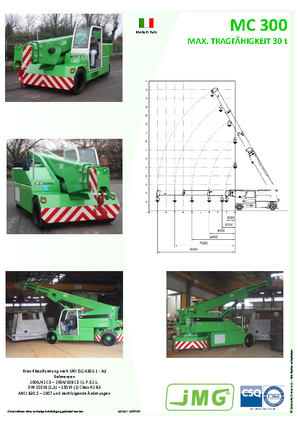 Industrie-Mobilkrane JMG MC 300