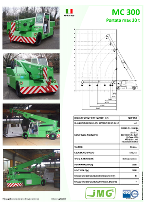 Industrie-Mobilkrane JMG MC 300