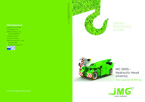 Industrie-Mobilkrane JMG MC 300S HY