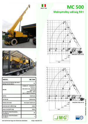 Industrie-Mobilkrane JMG MC 500