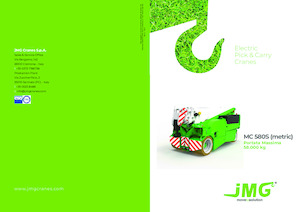 Industrie-Mobilkrane JMG MC 580S