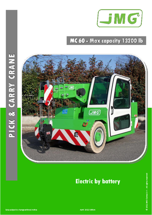 Industrie-Mobilkrane JMG MC 60