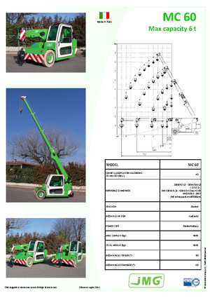 Industrie-Mobilkrane JMG MC 60