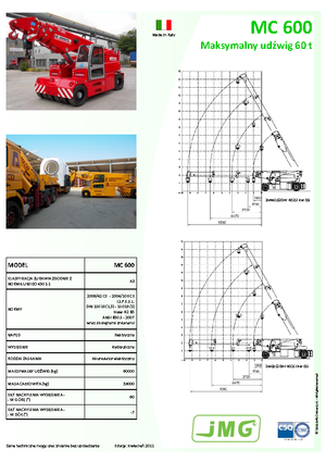 Industrie-Mobilkrane JMG MC 600