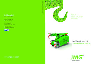 Industrie-Mobilkrane JMG MC 70S