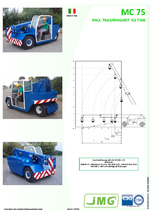 Industrie-Mobilkrane JMG MC 75