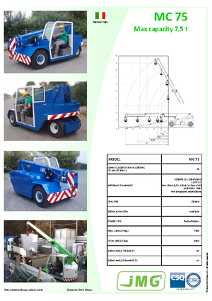 Industrie-Mobilkrane JMG MC 75