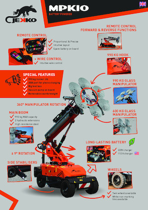 Industrie-Mobilkrane Jekko MPK10