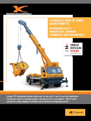 Industrie-Mobilkrane Til PIXEF 215