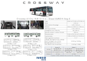 Überland­busse Iveco Crossway LE City 12m 
