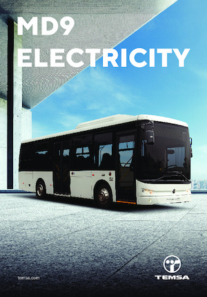 Überland­busse TEMSA MD9 ELECTRICITY