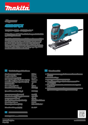 Stichsägen Makita 4351FCT