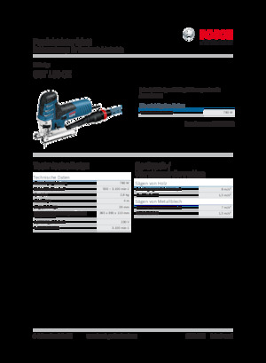 Stichsägen Bosch GST 150 CE