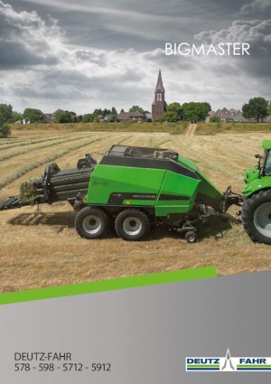 Grosspackenpressen + Hochdruckpressen DEUTZ-FAHR BigMaster 5712