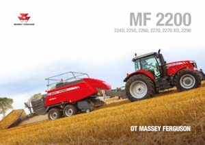 Grosspackenpressen + Hochdruckpressen Massey Ferguson MF 2290TP