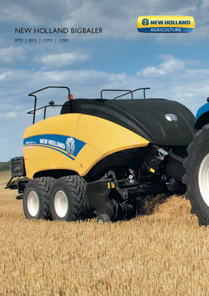 Grosspackenpressen + Hochdruckpressen New Holland BB 1290 R