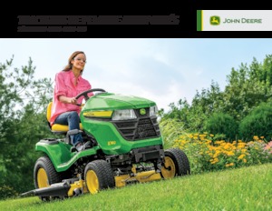 Aufsitzrasenmäher, Rasen- und Gartentraktoren John Deere X350