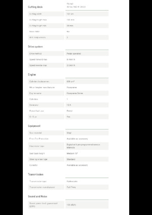 Aufsitzrasenmäher, Rasen- und Gartentraktoren Husqvarna TS 142