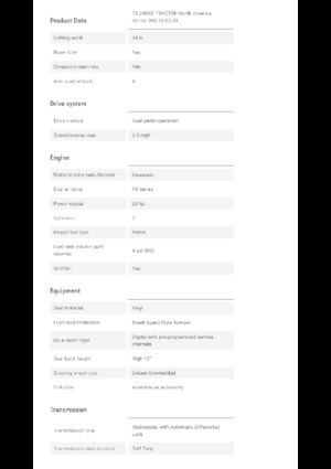 Aufsitzrasenmäher, Rasen- und Gartentraktoren Husqvarna TS 248XD