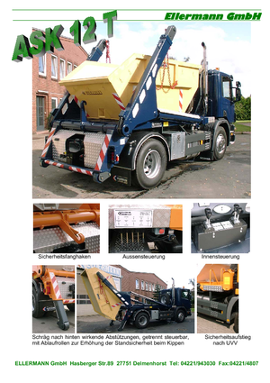 Absetz-Kipper Ellermann ASK 12 T