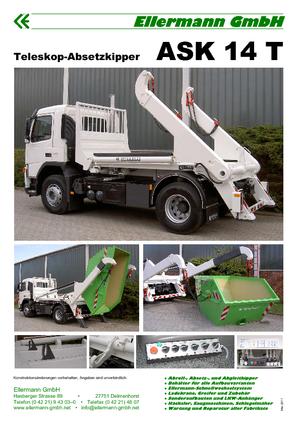 Absetz-Kipper Ellermann ASK 14 T