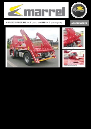 Absetz-Kipper Marrel MB 14 T DIN