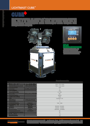 Lichtmasten Generac Mobile Cube+ Tradition