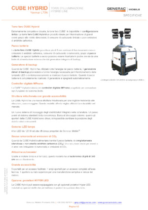 Lichtmasten Generac Mobile Cube Hybrid