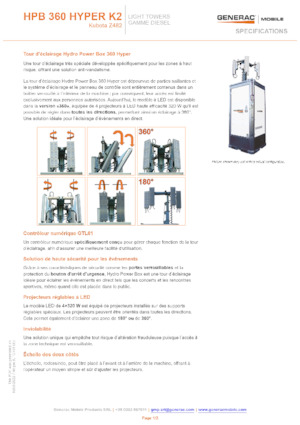 Lichtmasten Generac Mobile HPB 360 Hyper K2