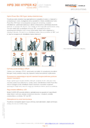 Lichtmasten Generac Mobile HPB 360 Hyper K2