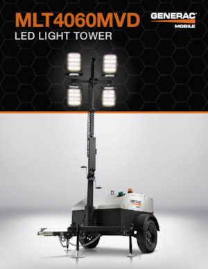 Lichtmasten Generac Mobile MLT4060 MVD