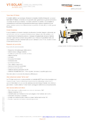 Lichtmasten Generac Mobile VT-Solar