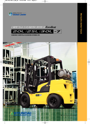 Frontstapler Treibgas Hyundai 25 L 7