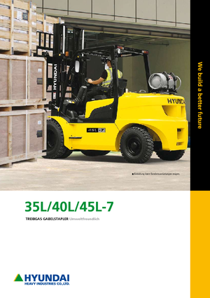 Frontstapler Treibgas Hyundai 35 L 7