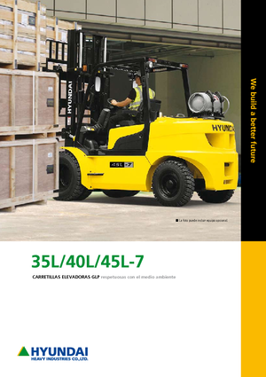 Frontstapler Treibgas Hyundai 35 L 7