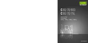 Frontstapler Treibgas Clark C60 L