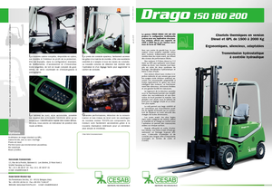 Frontstapler Treibgas Cesab Drago 180