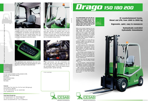 Frontstapler Treibgas Cesab Drago 180
