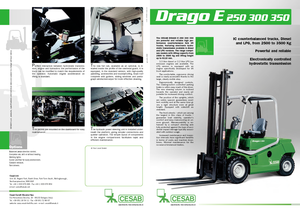 Frontstapler Treibgas Cesab Drago 300 E