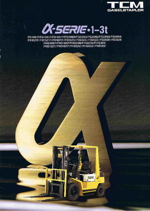 Frontstapler Treibgas TCM FG 25 N 3 T