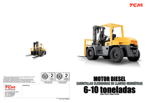 Frontstapler Treibgas TCM FG 60-2
