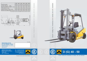 Frontstapler Treibgas Desta G 50