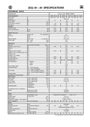 Frontstapler Treibgas Desta G 50
